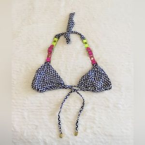 Beach Bunny Bronze Will Wait Top Bikini Sz.S